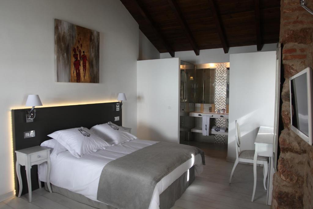 La Casa Del Medico Hotel Boutique Villanueva de Córdoba Rom bilde